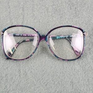 VTG Silhouette Full Rim Purple/Blue Gradient Plastic Eyeglass Frames 56-14-140